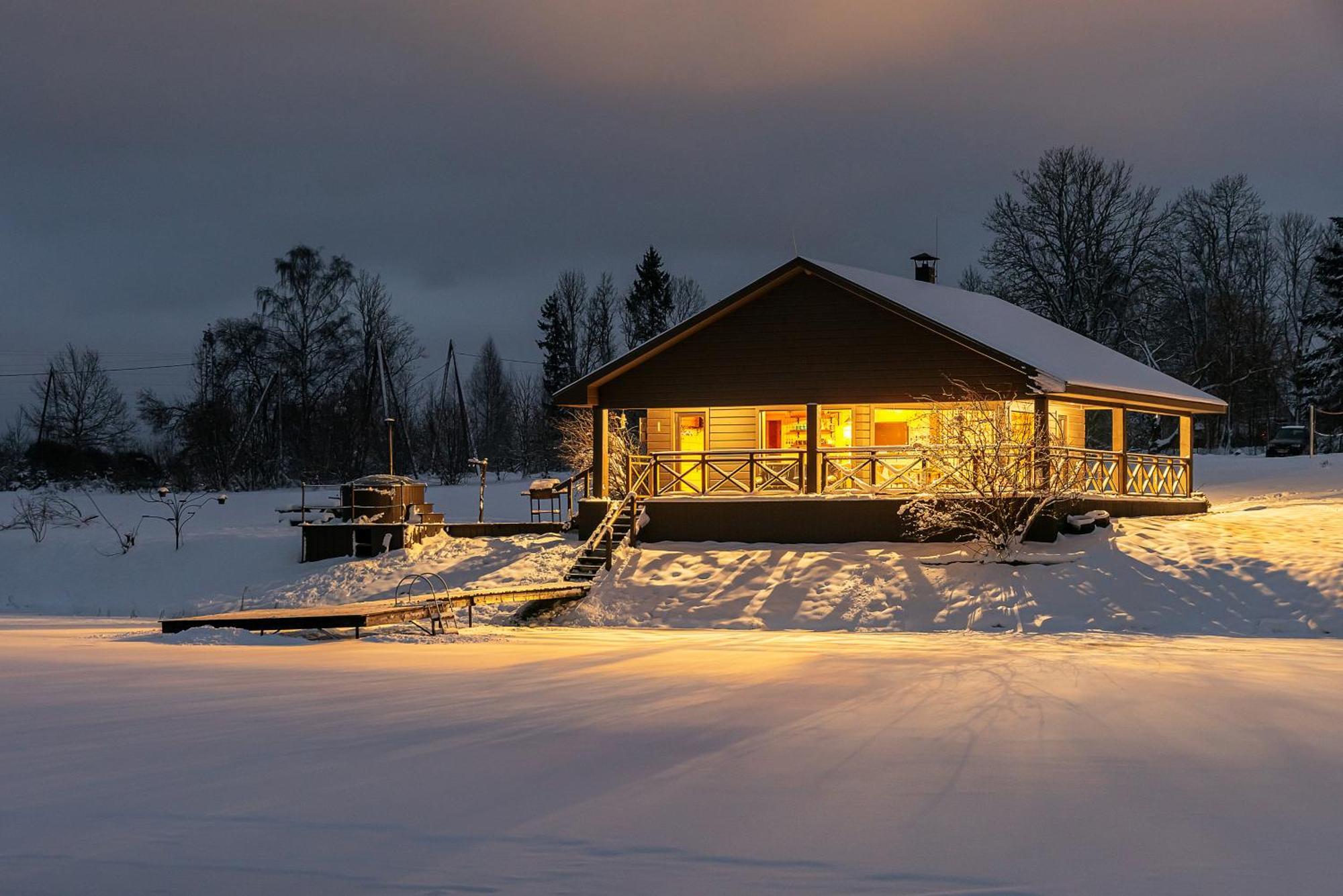 Holiday House "Bruklenes" Talsi Exterior photo